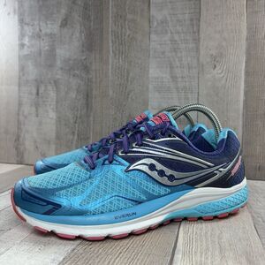 Saucony Ride 9 Women's Size 8.5 Running Shoes Athletic Trainers Sneakers Blue